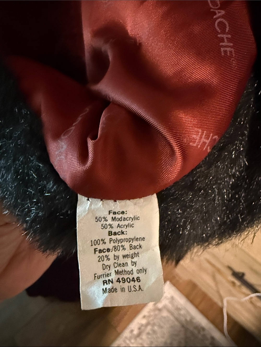 Beautiful Vintage Jordache Black Faux Fur Teddy Coat for Women - Picture 5 of 7